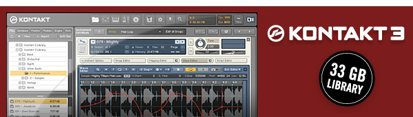 KONTAKT 3 - 33 GB LIBRARY