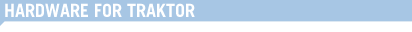 HARDWARE FOR TRAKTOR