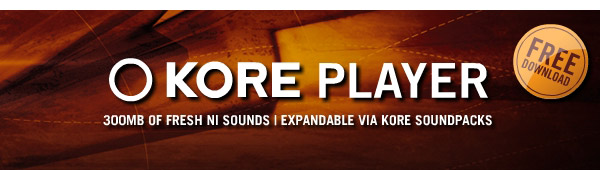 KORE PLAYER | 300MB OF FRESH NI SOUNDS | EXPANDABLE VIA KORE SOUNDPACKS
