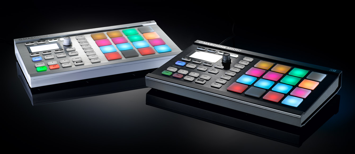 MASCHINE MIKRO white and black