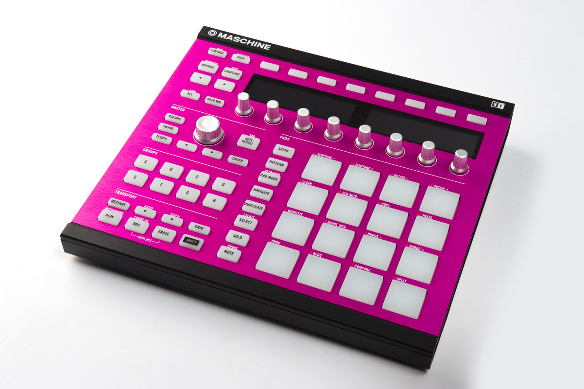 PINK CHAMPAGNE on black MASCHINE