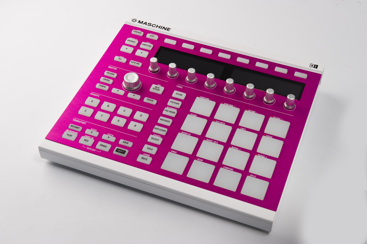 PINK CHAMPAGNE on white MASCHINE
