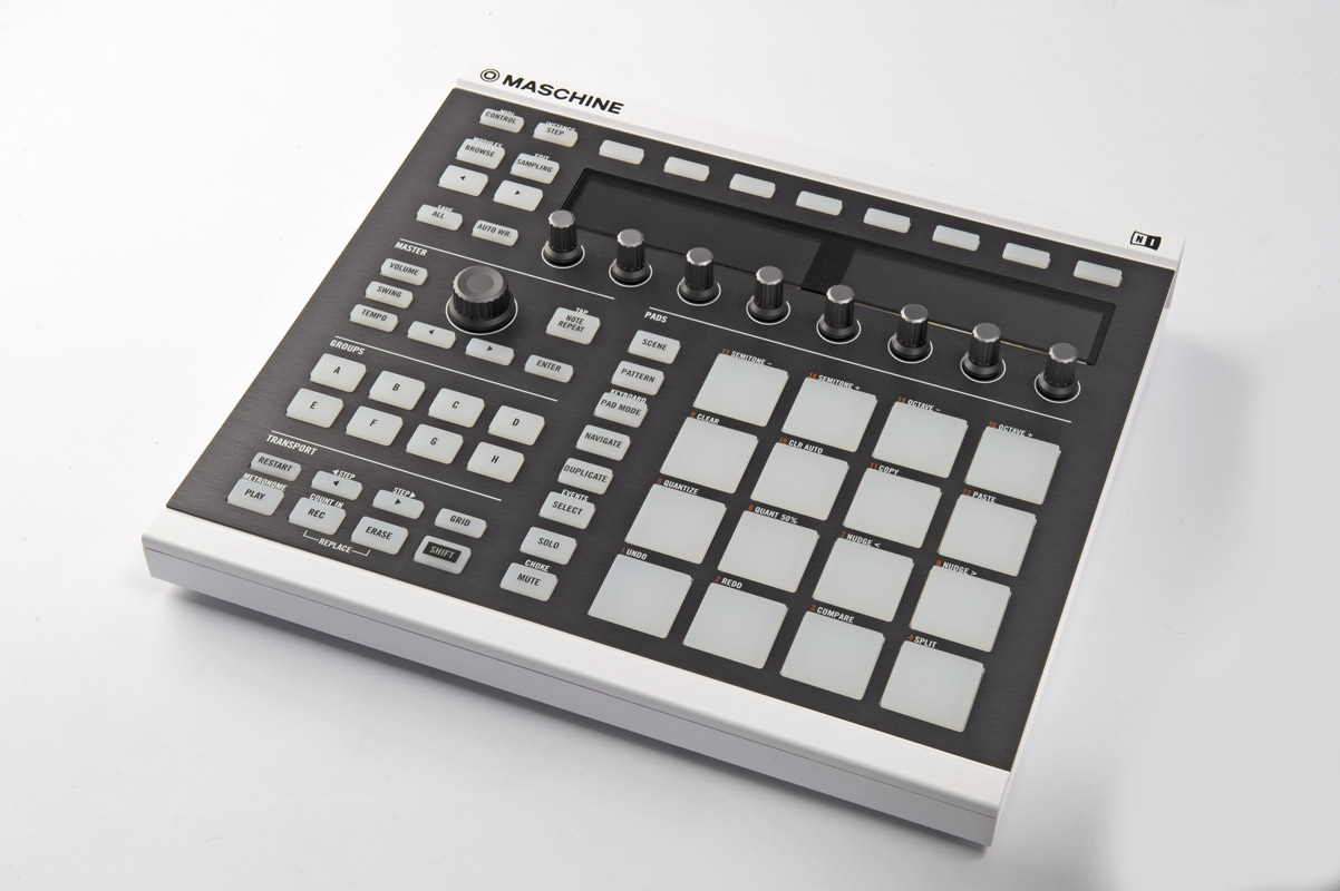 SMOKED GRAPHITE on white MASCHINE