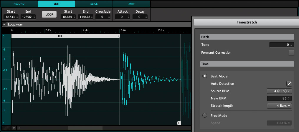 Sample Editor