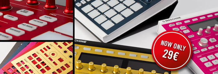 MASCHINE personalisieren und sparen: MASCHINE CUSTOM KITS für nur 29 €!