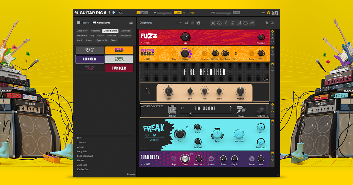 Save 50 on GUITAR RIG 6 PRO