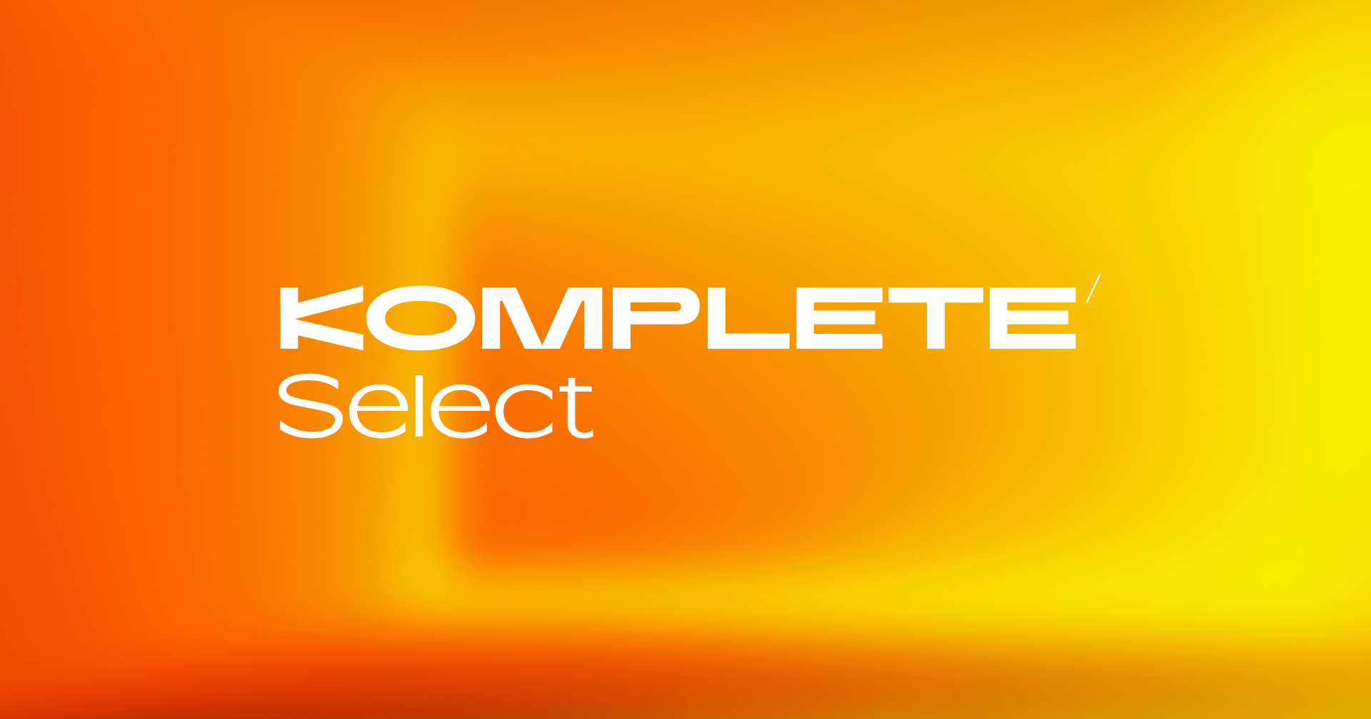 Komplete Select | Native Instruments