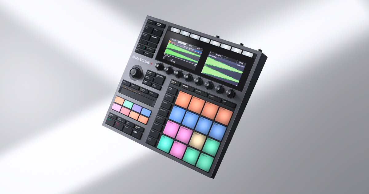 Punctuality Until in case Maschine+: Standalone drum machine & sampler for beatmakers