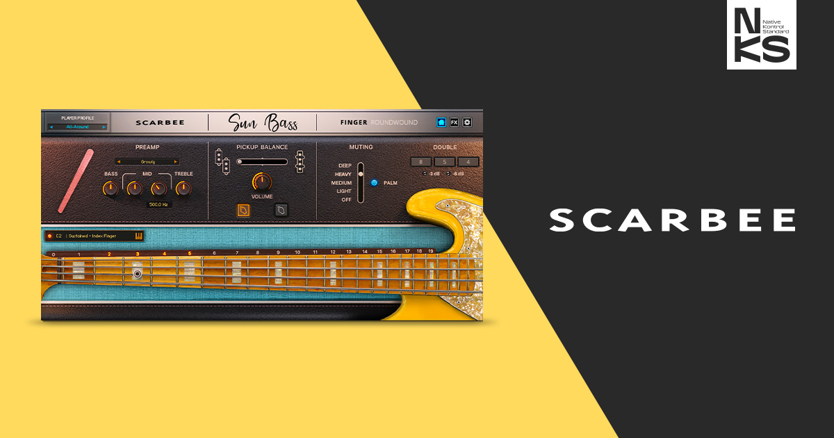 Scarbee Sun Bass – Finger | VST