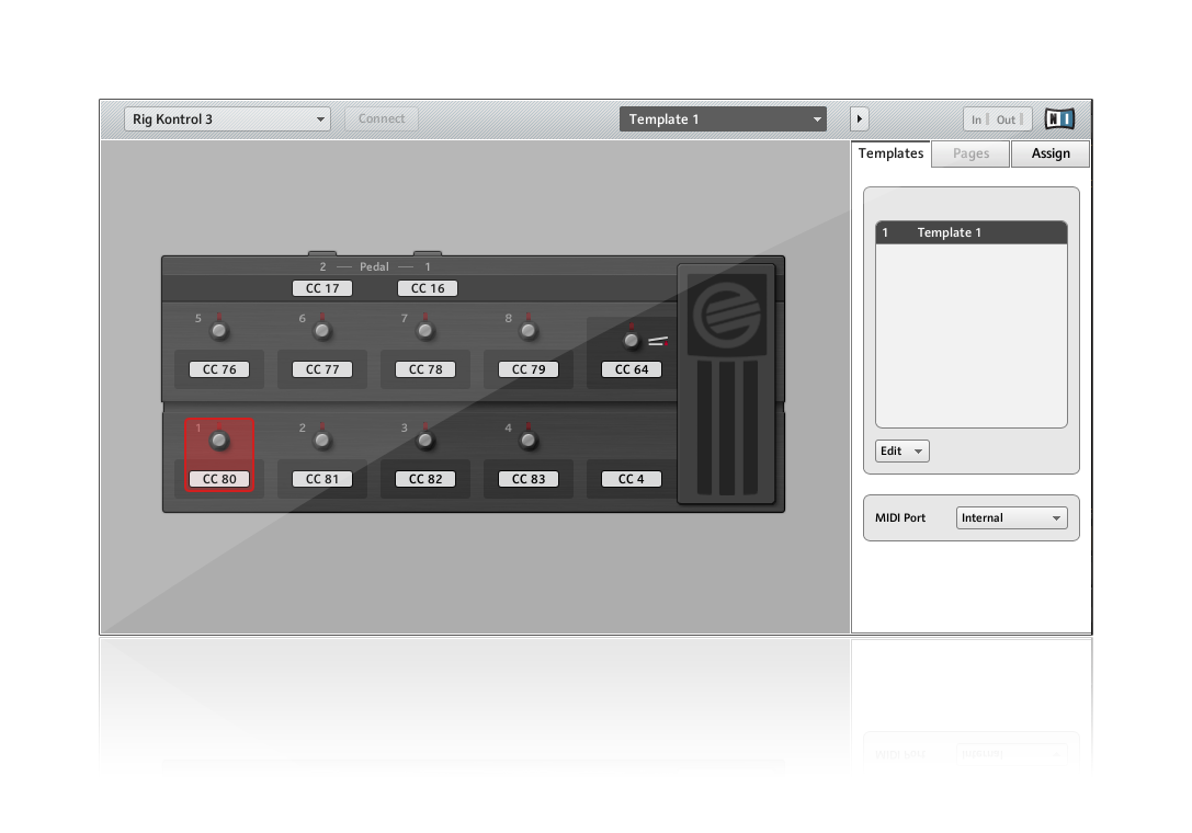 Native Instruments Guitar Rig Kontrol rig MIDI controller eBay