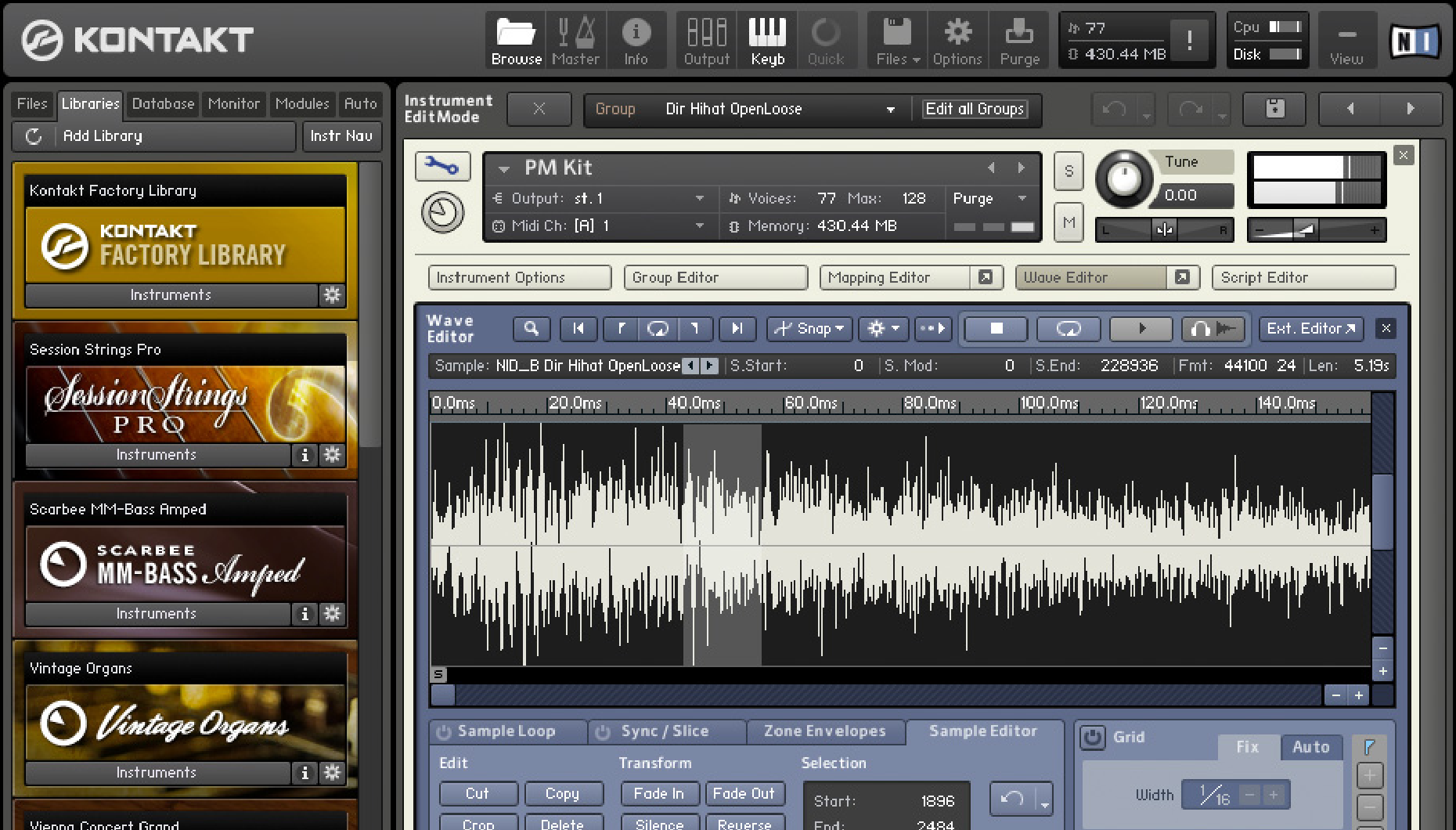 Komplete Samplers Kontakt 5 Products