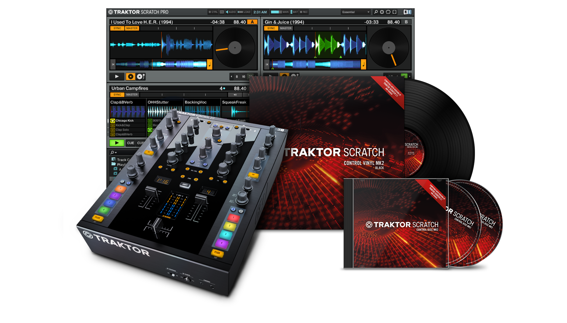 Traktor DJ Mixer Traktor Kontrol Z2 DJ Mixer And Controller Products