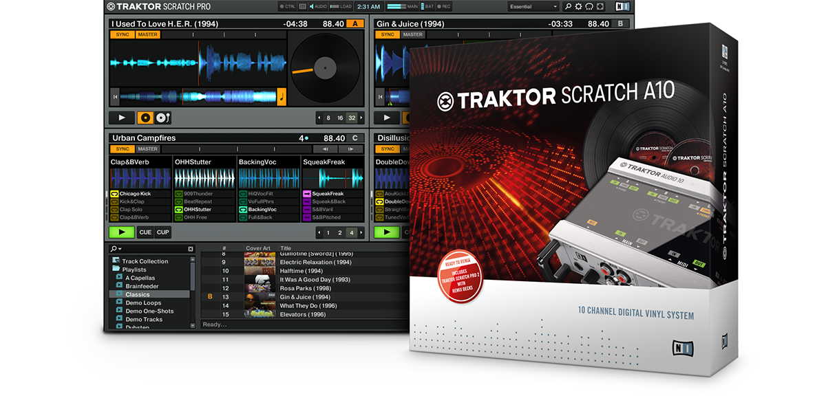 Traktor Digital Vinyl Traktor Scratch A10 Products