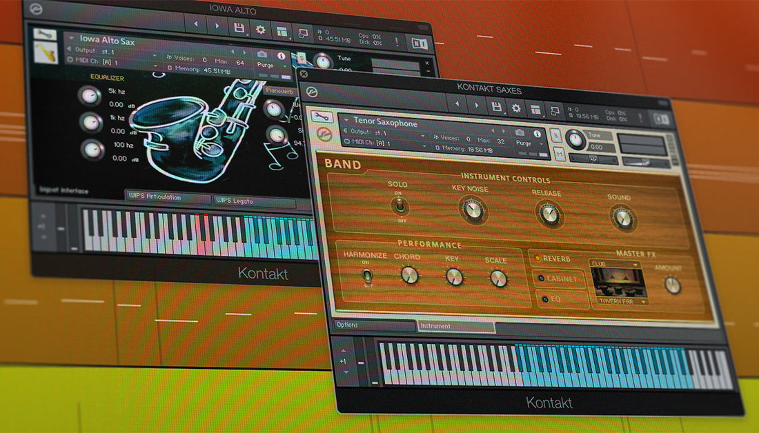 Toot your own horn with these free saxophone libraries for KONTAKT