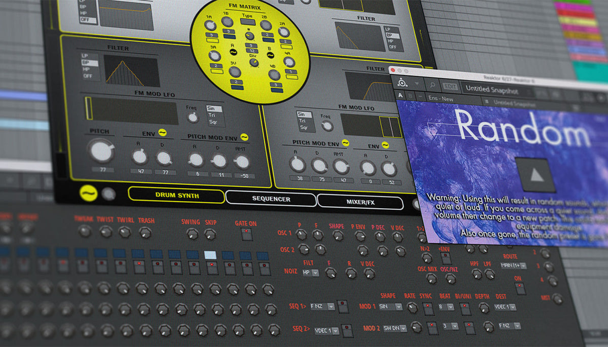 Download our top 5 free FM synths for REAKTOR