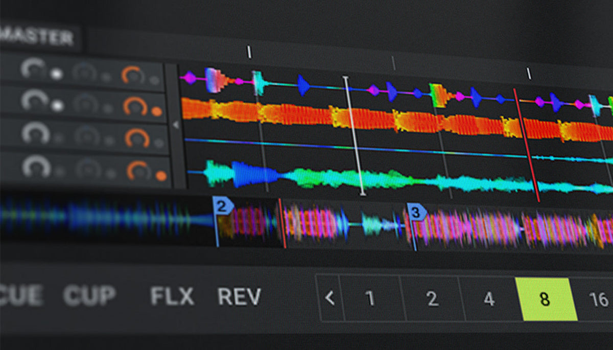 How to mix stems with Traktor Pro 4.