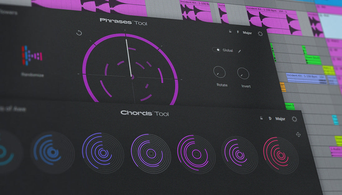 Instant sonic inspiration with Phrases & Chords Tools