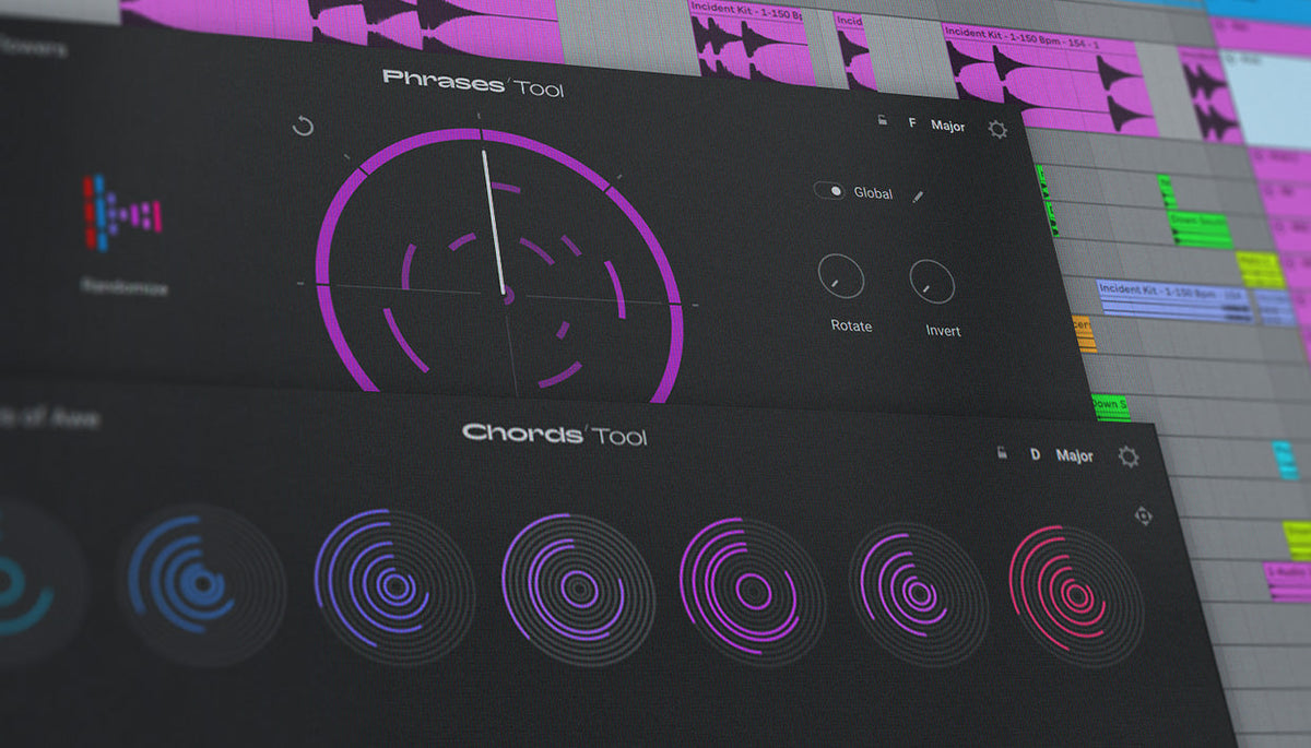 Instant sonic inspiration with Phrases & Chords Tools