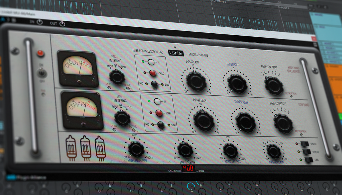 Lindell Audio MU-66 compressor plugin.