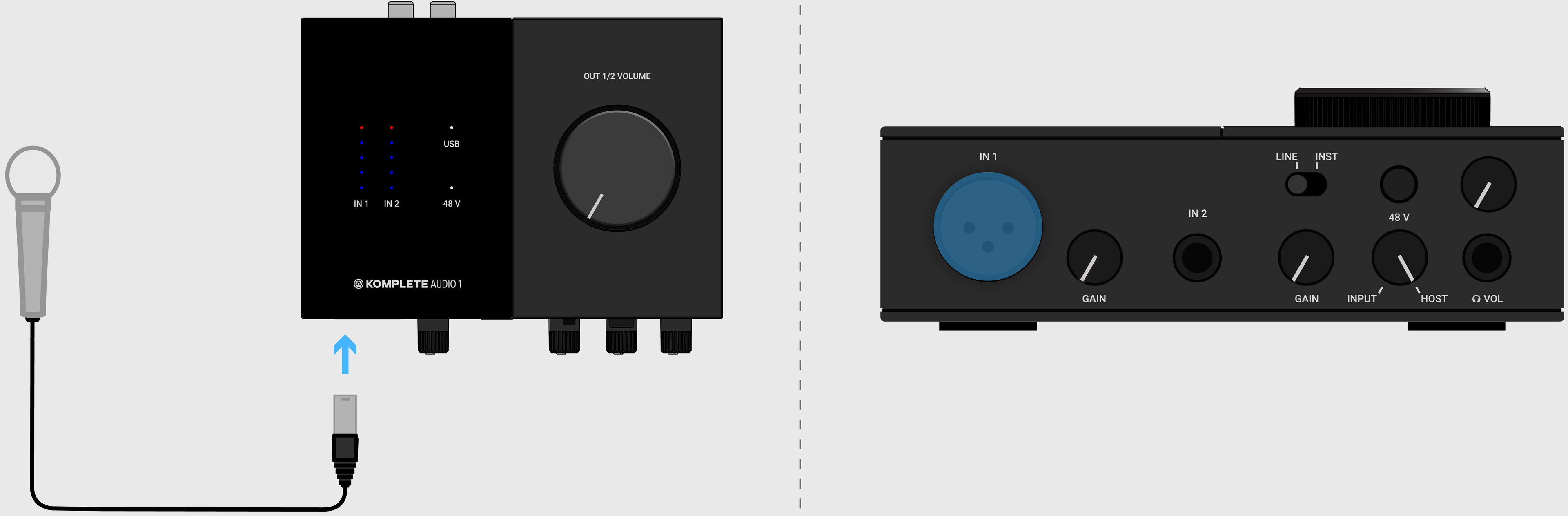 Connecting a Microphone