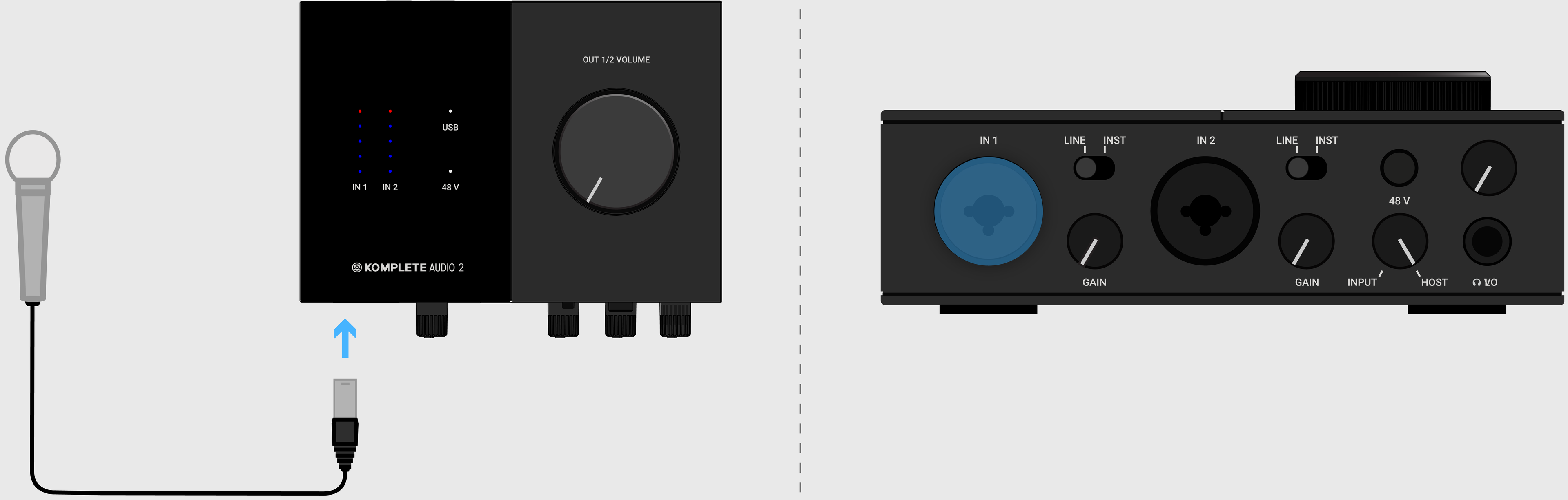 Connecting a Microphone