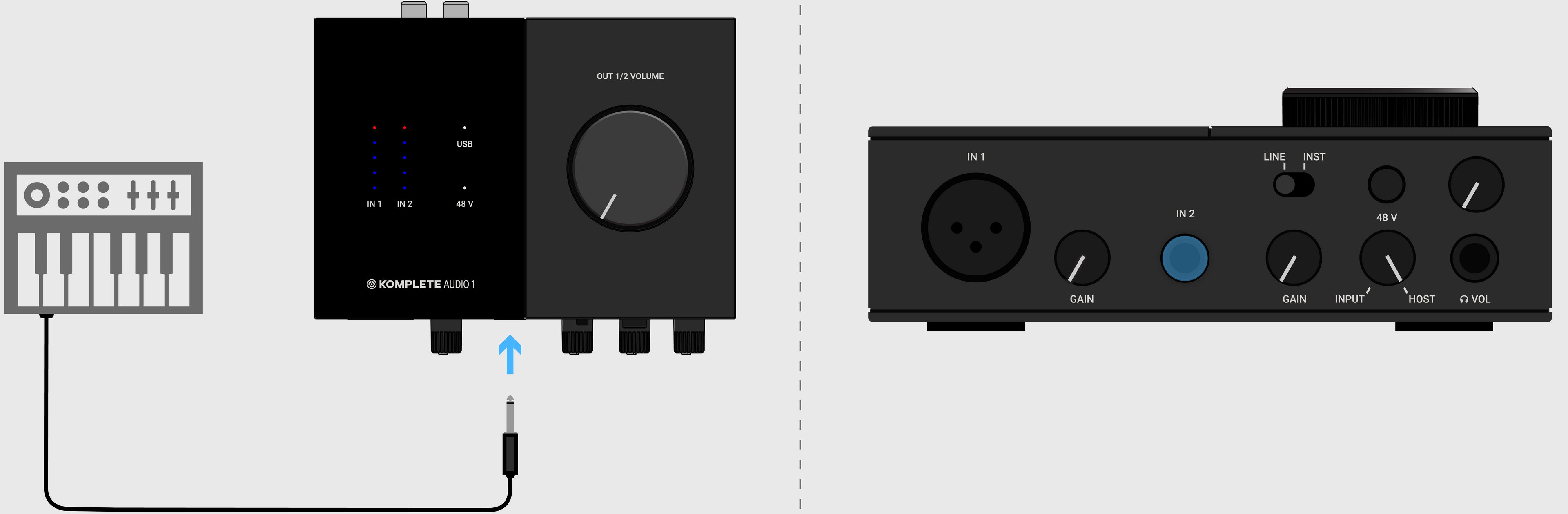 Connecting a Synthesizer