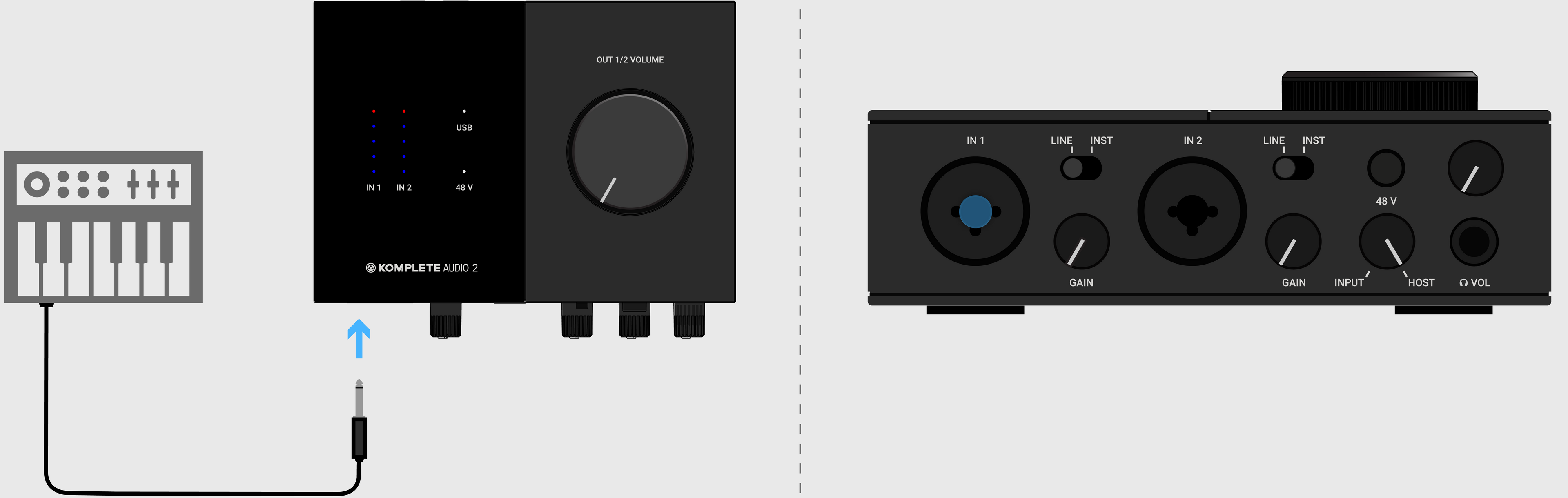 Connecting a Synthesizer