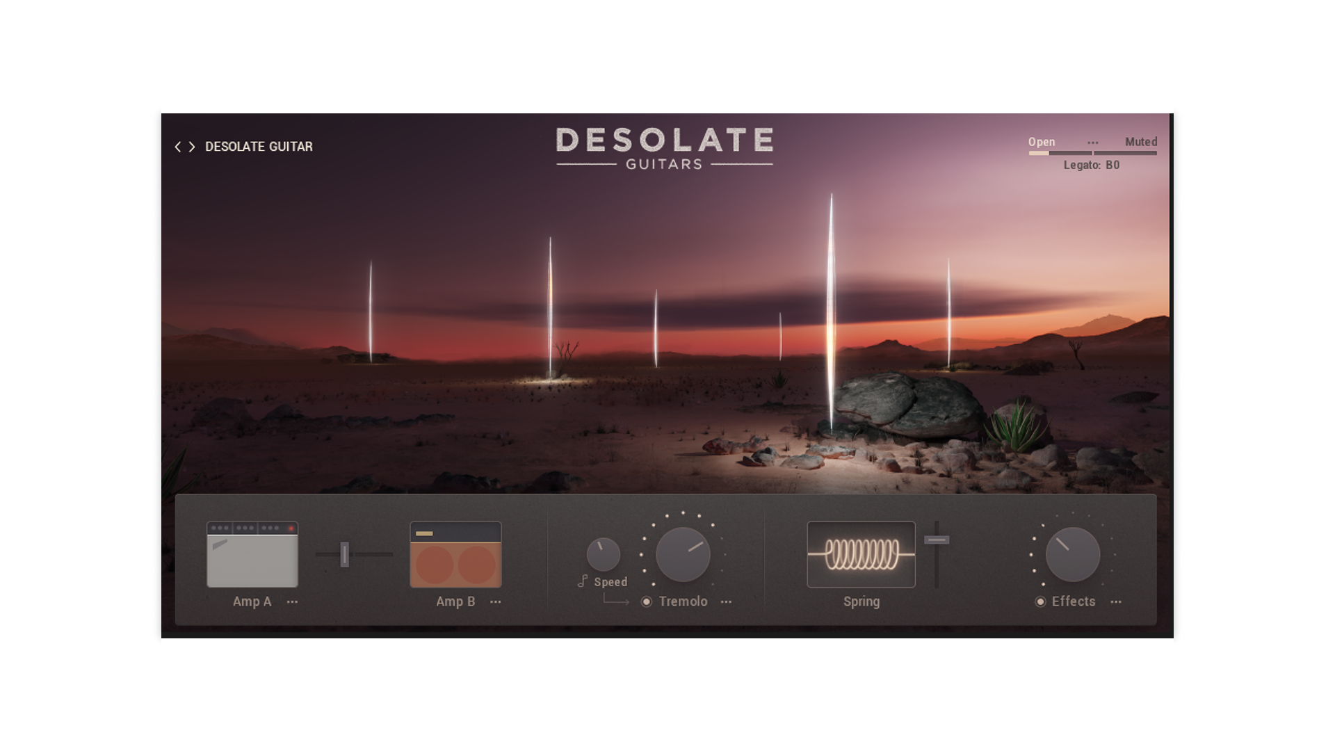 Desolate & Velvet Guitars Bundle