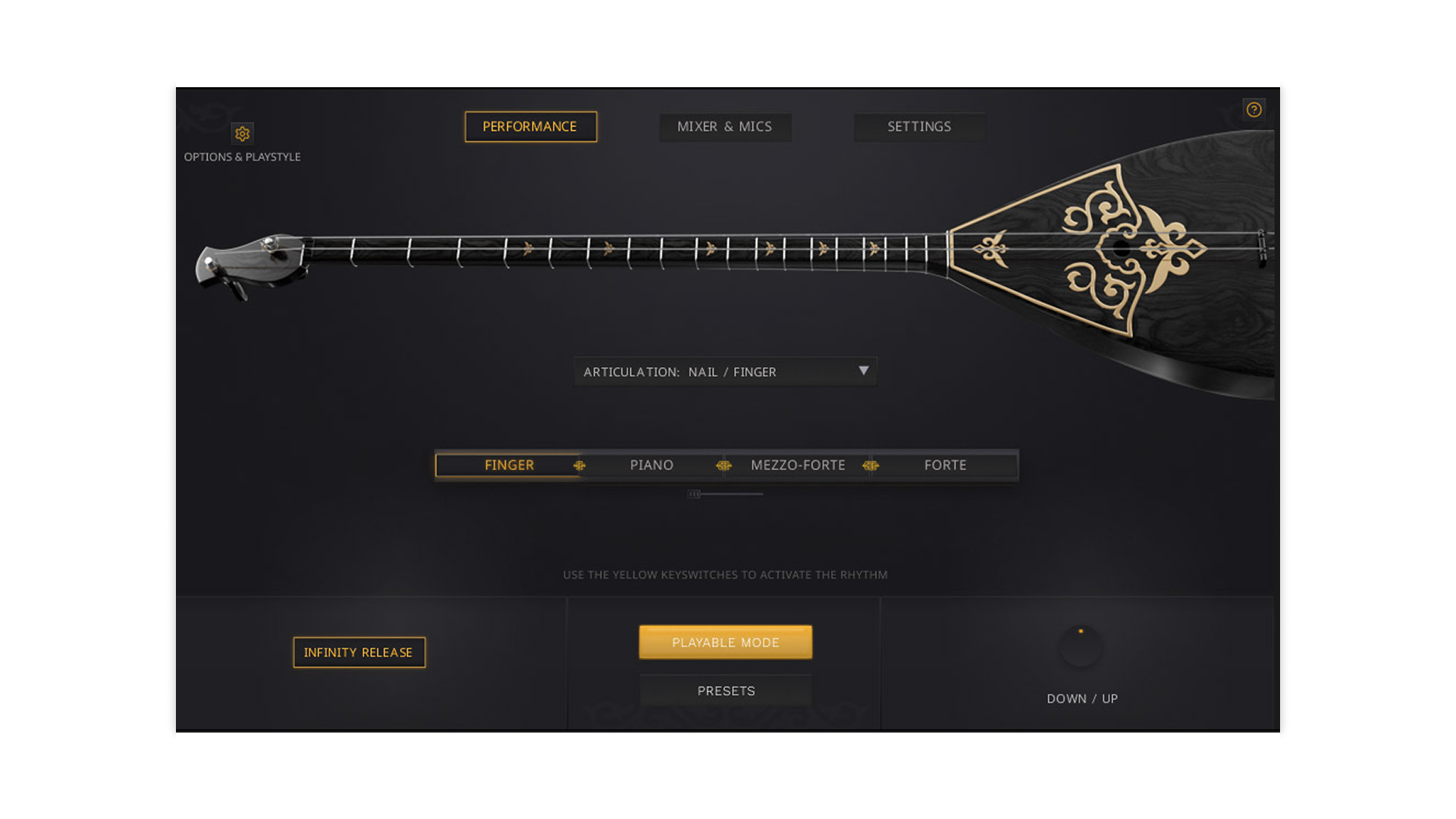 Flow and Motion: Dombra