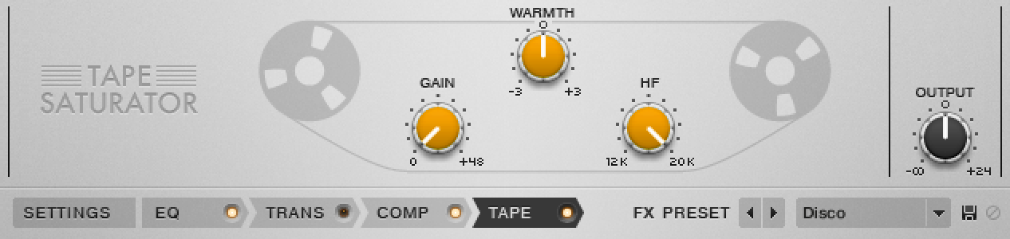 TAPE SATURATOR
