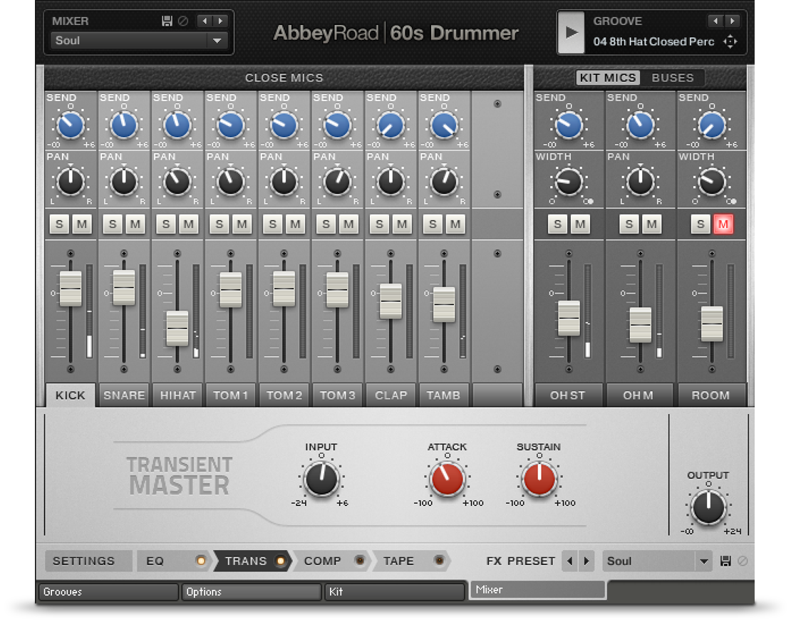 NEW: THE MIXER SECTION