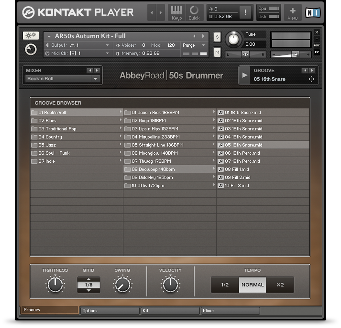 AUTHENTISCHE GROOVE-LIBRARY