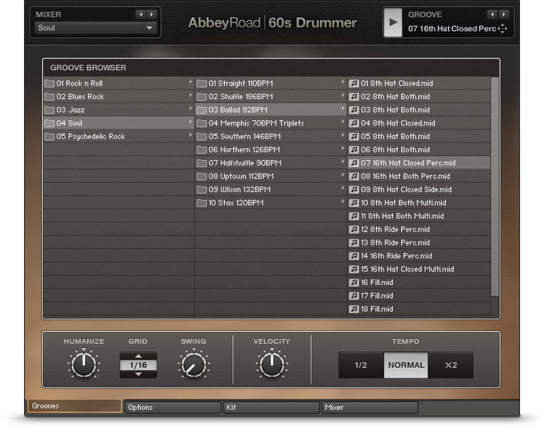 NEW: COMPREHENSIVE GROOVE LIBRARY