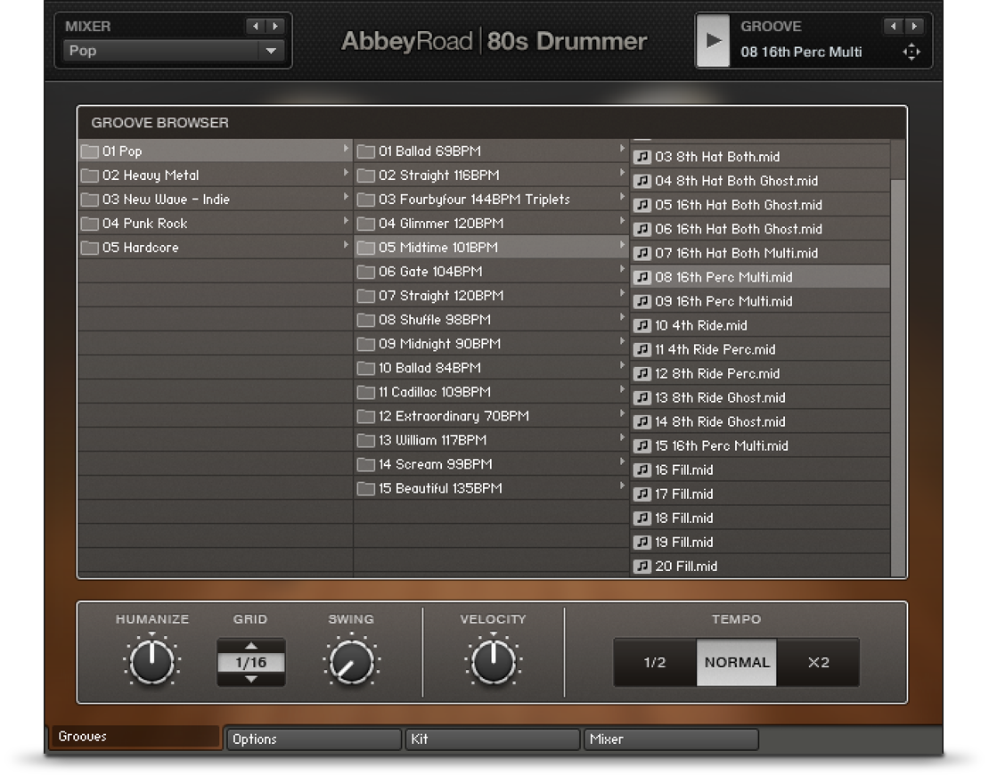 NEU: AUTHENTISCHE GROOVE-LIBRARY