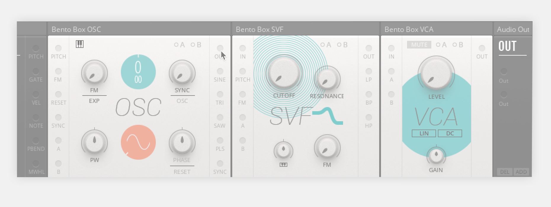 Setting up the Signal Flow