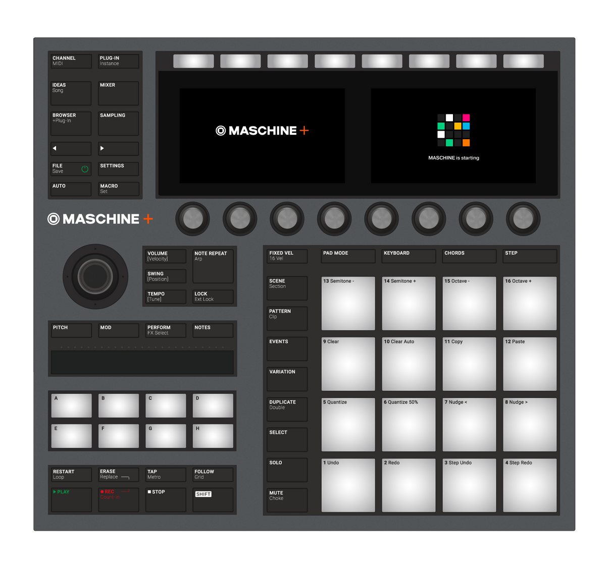 GETTING STARTED WITH MASCHINE+