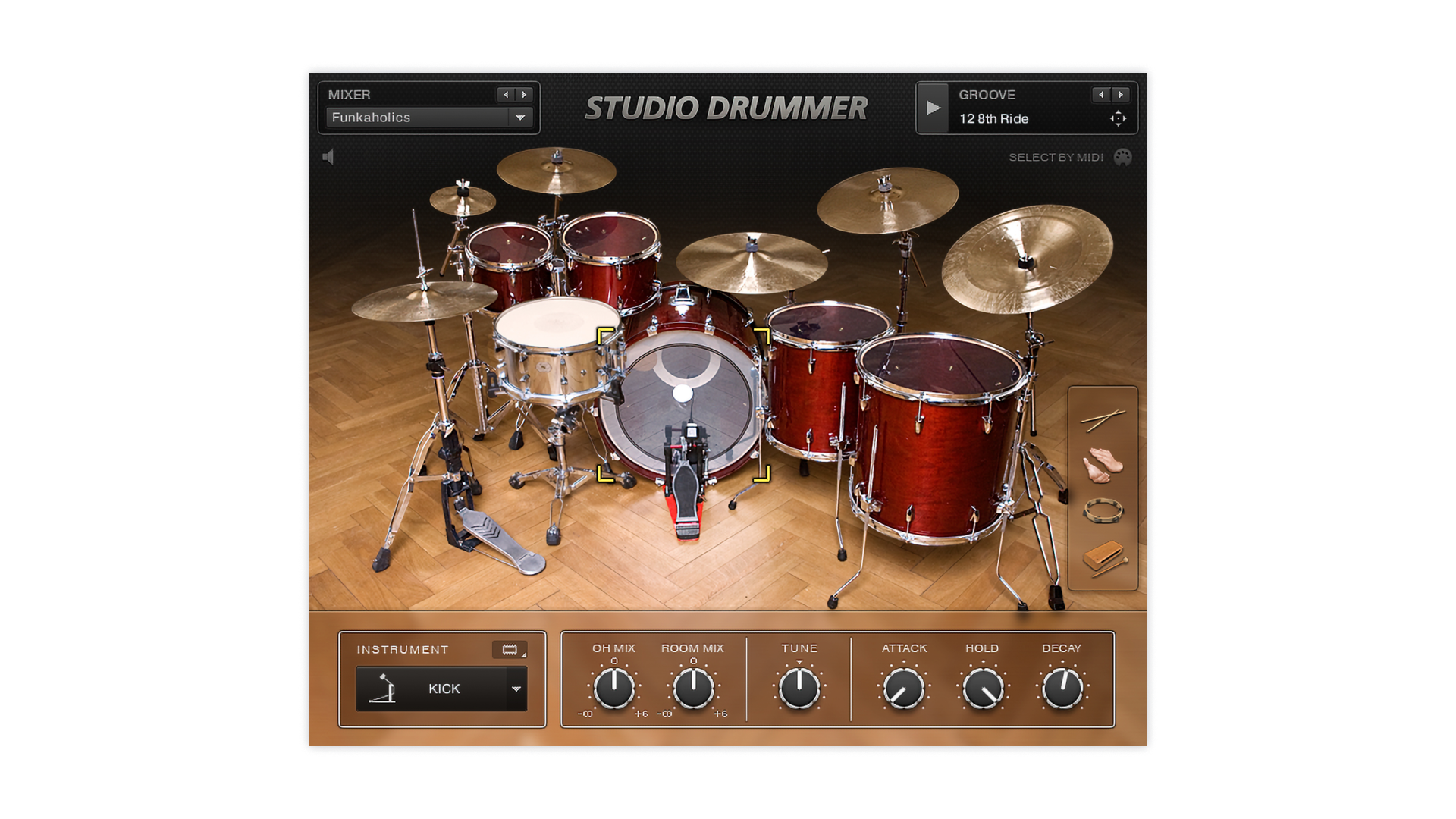 STUDIO DRUMMER