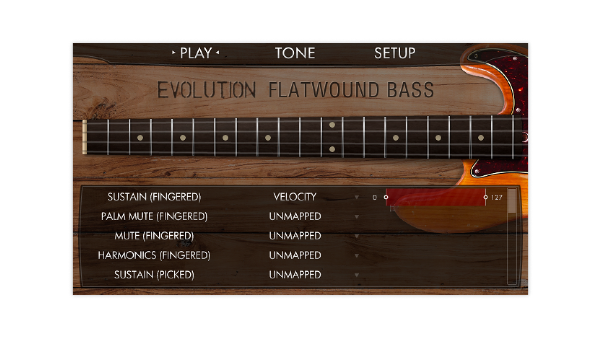 EVOLUTION FLATWOUND BASS
