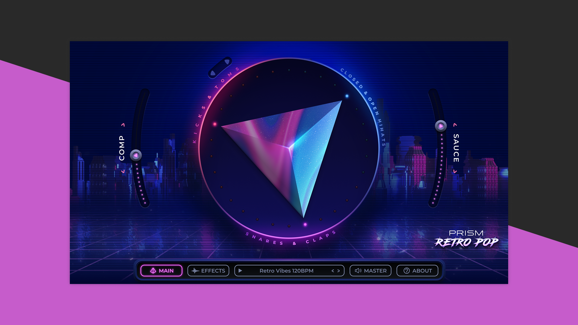 PRISM Retro Pop Drums