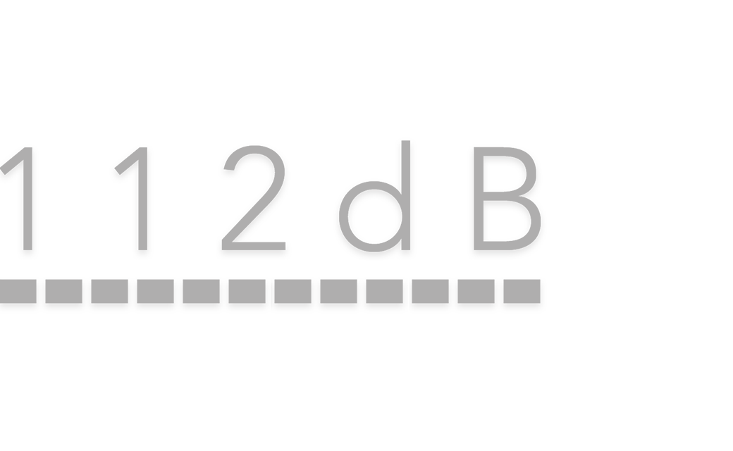 112dB