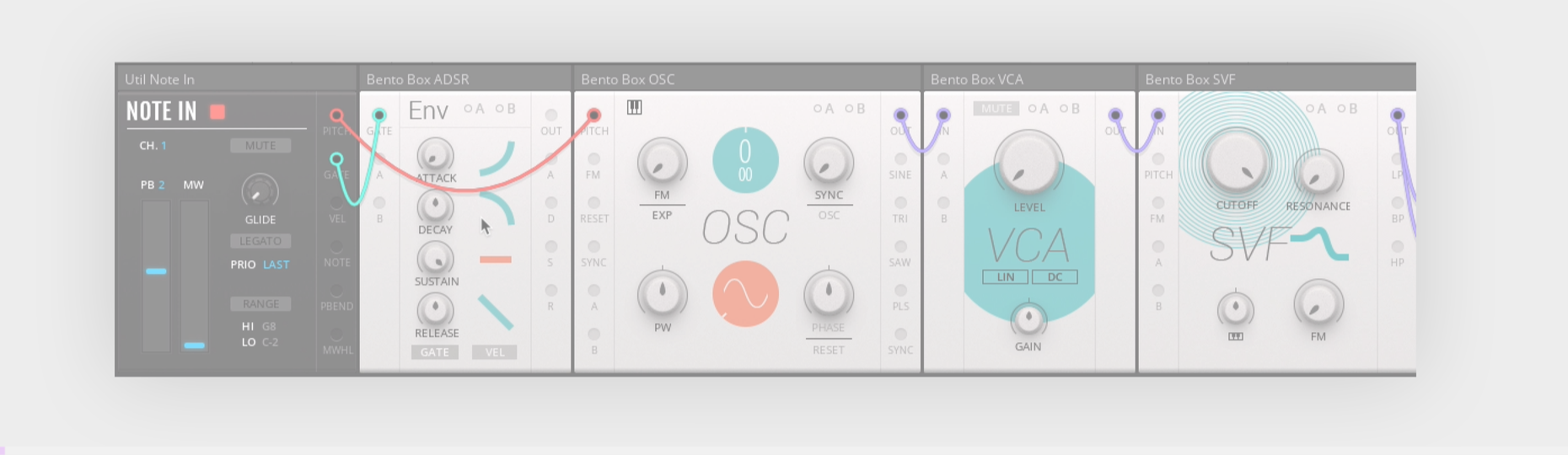 Connecting Modulation