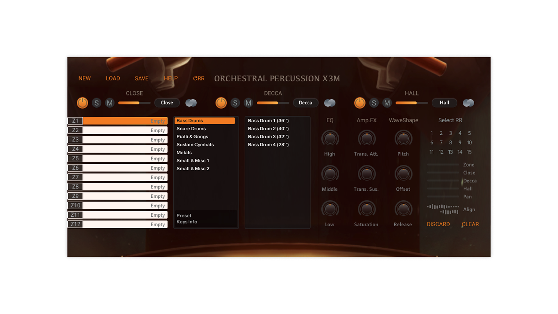 Orchestral Percussion X3M