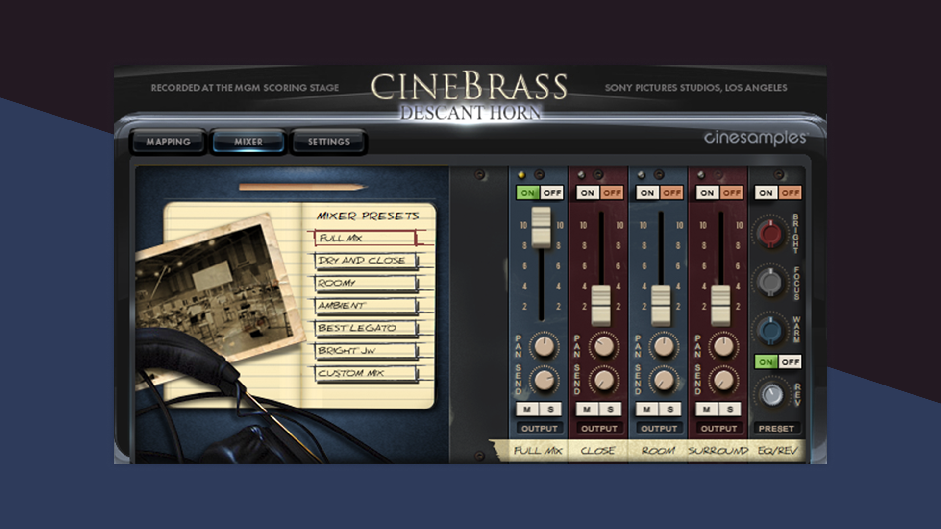 CINEBRASS DESCANT HORN