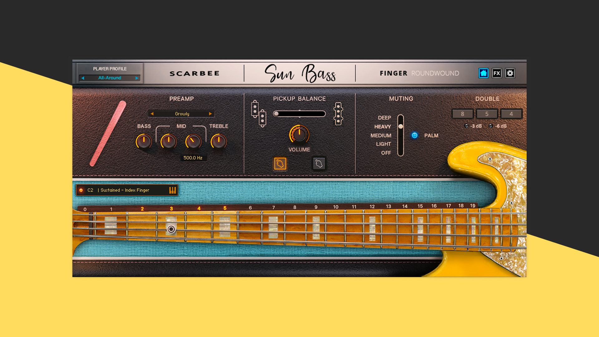 Scarbee Sun Bass – Finger