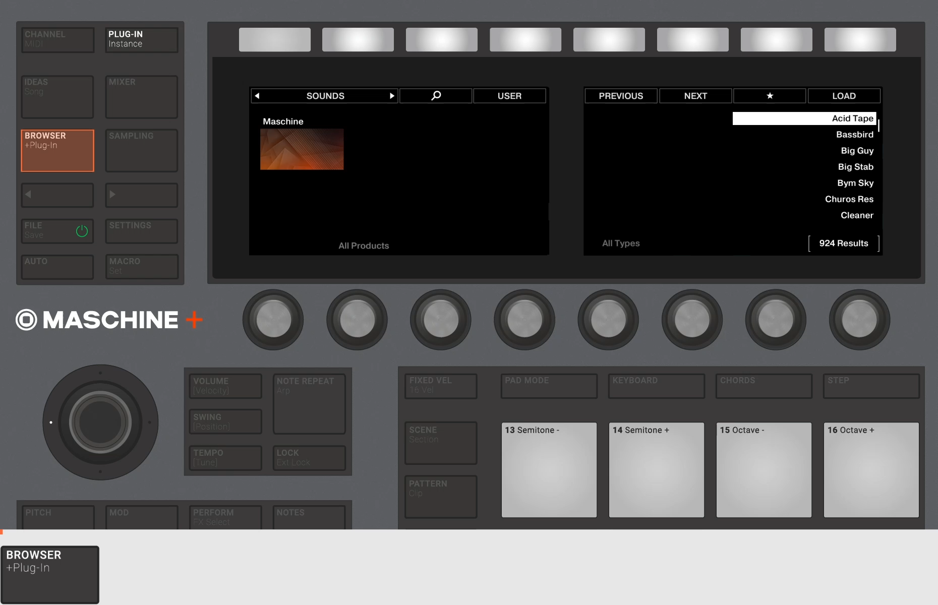 LOADING AN INSTRUMENT
