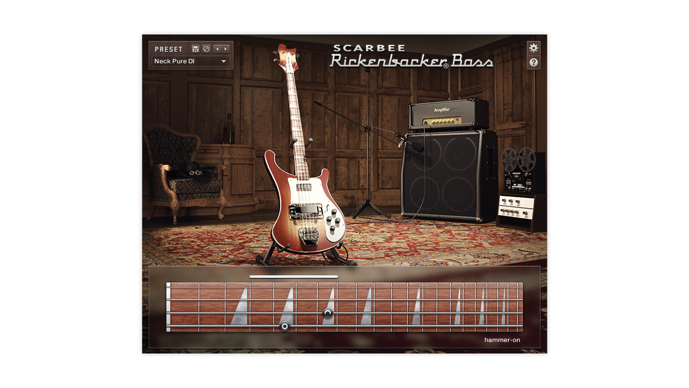 SCARBEE RICKENBACKER BASS