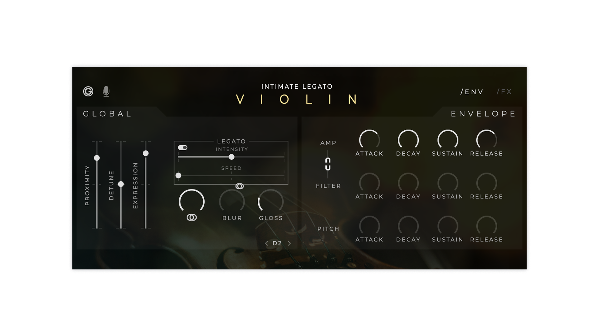 Intimate Legato Violin