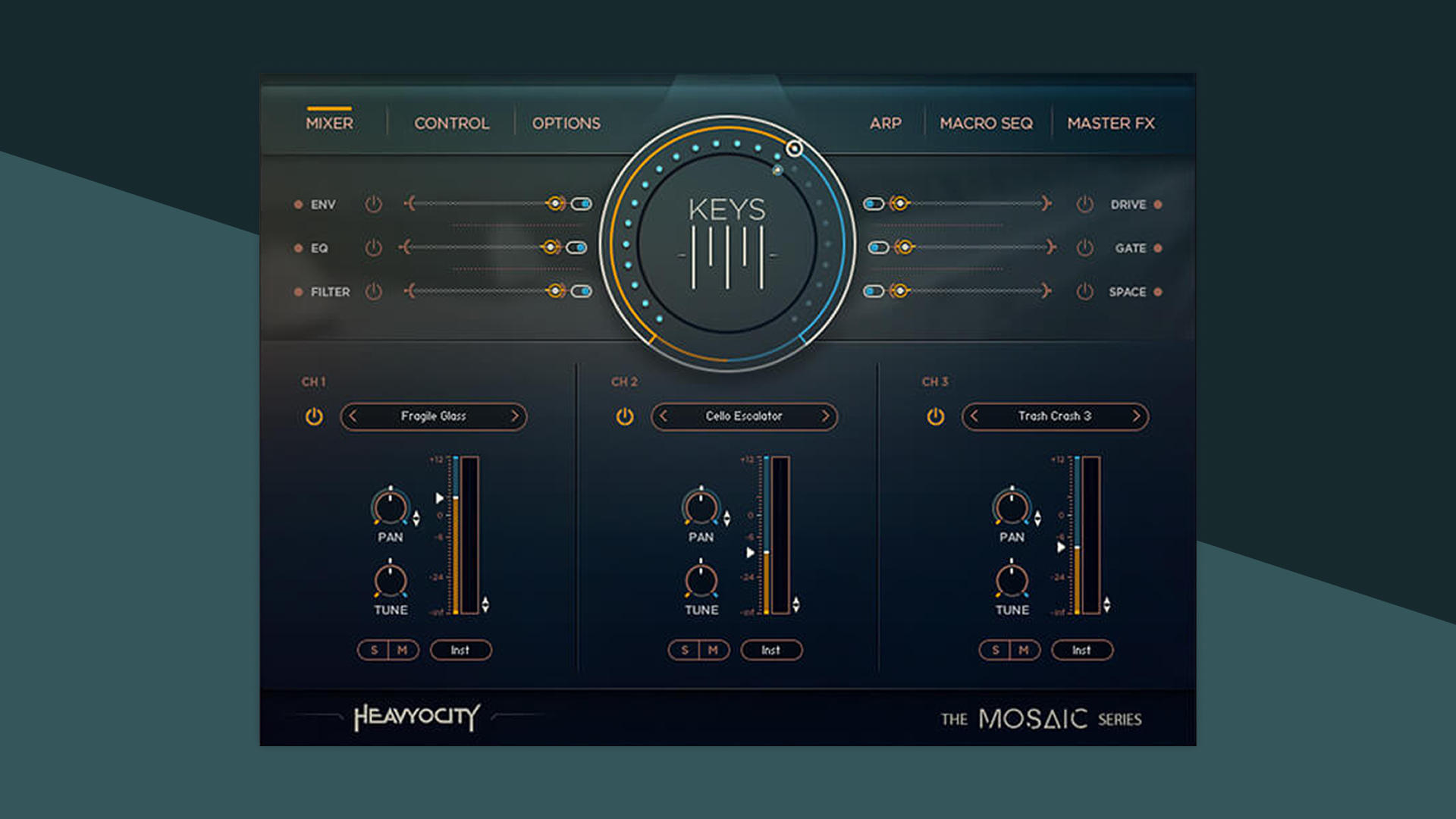 MOSAIC KEYS