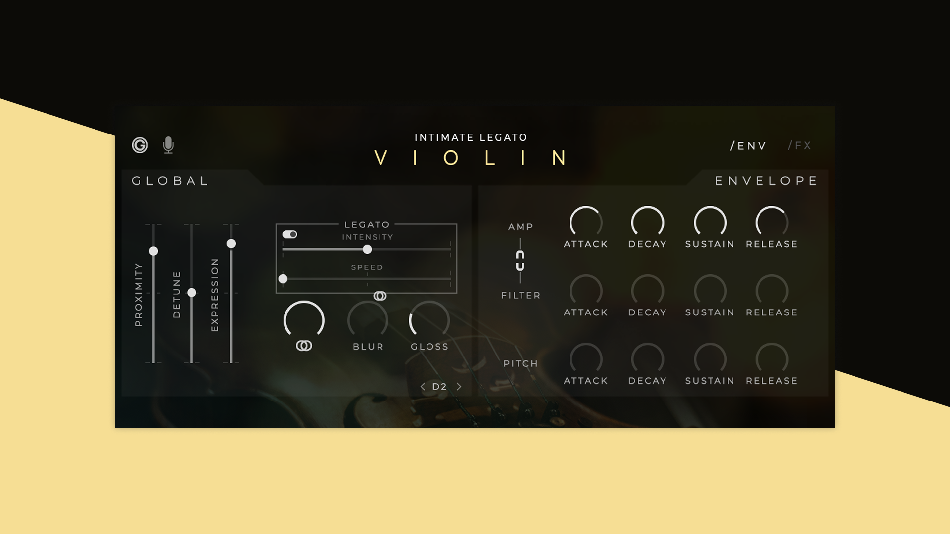 Intimate Legato Violin