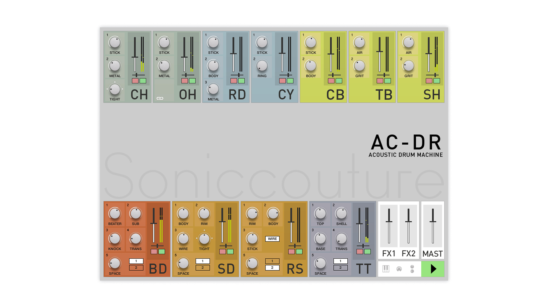 AC-DR Acoustic Drum Machine